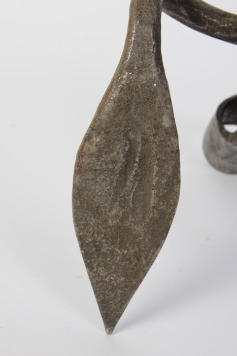 Antique Iron Rake and Spear