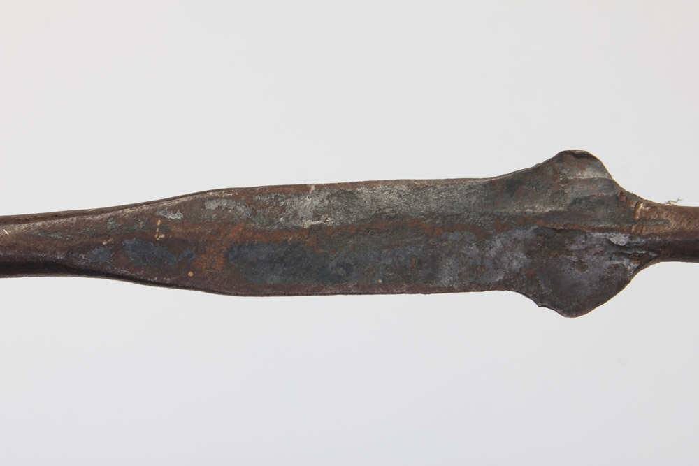 Antique Iron Rake and Spear