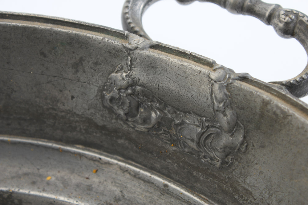 Antique Pewter Bowl