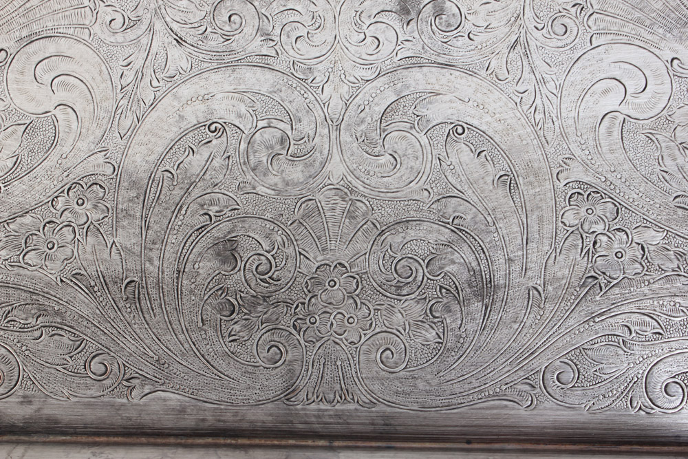 Pairing of Vintage Silver Plate Serving Trays