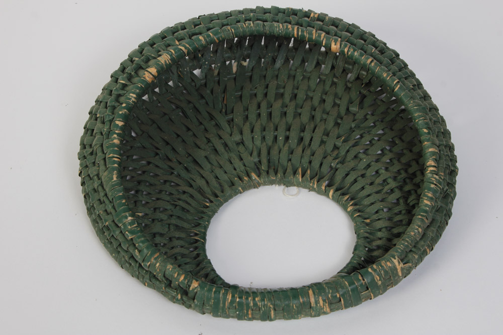 Three Vintage Wicker Wall Baskets