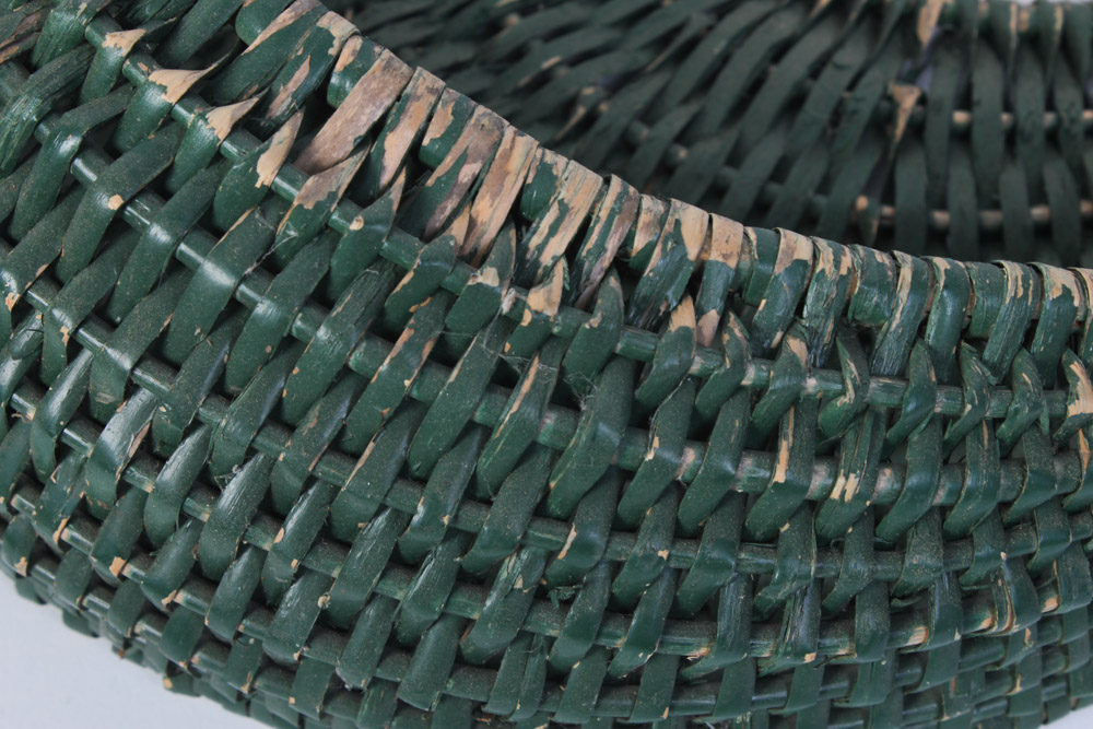 Three Vintage Wicker Wall Baskets