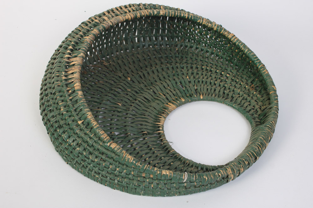 Three Vintage Wicker Wall Baskets