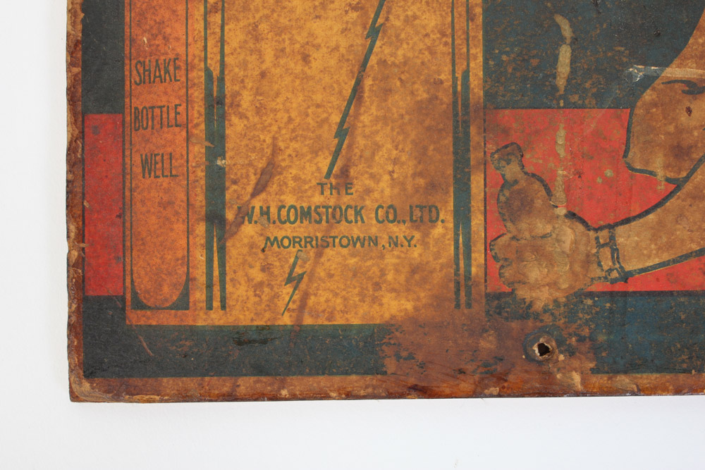 Pair of Original Comstock's Medicine Ads