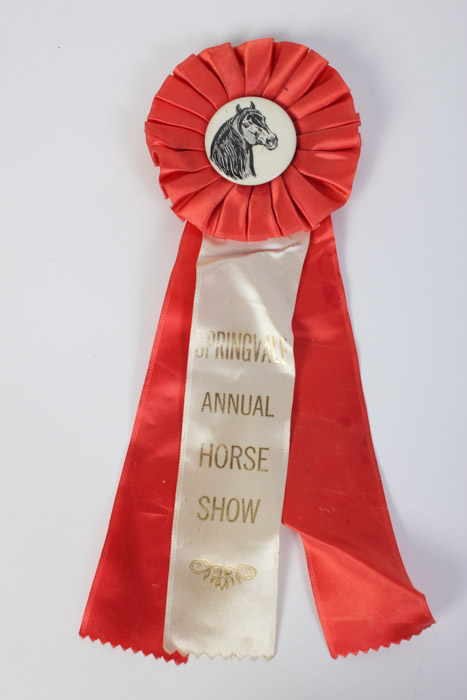 Pair of Vintage Horse Show Ribbon Awards