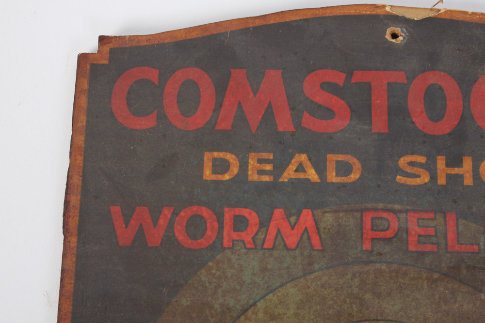 Pair of Original Comstock's Medicine Ads