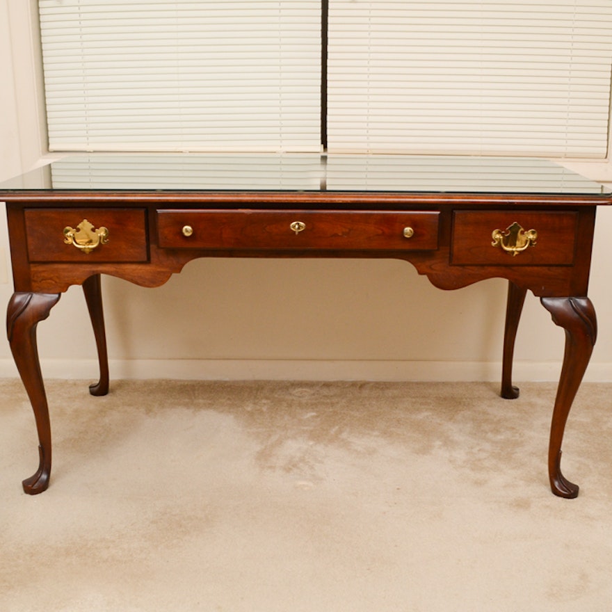 Fallon & Hellen Chippendale Style Cherry Wood Desk