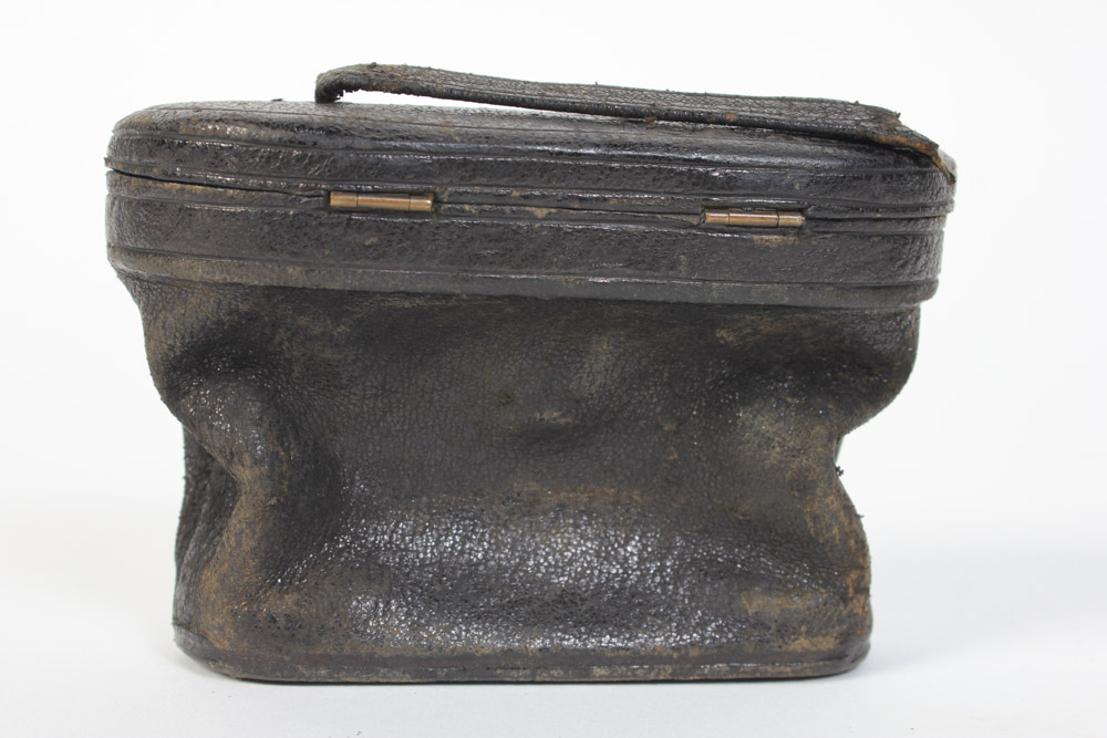 Antique Leather Binoculars Case