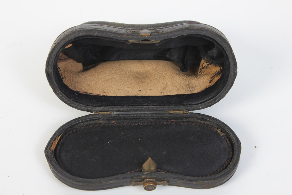 Antique Leather Binoculars Case