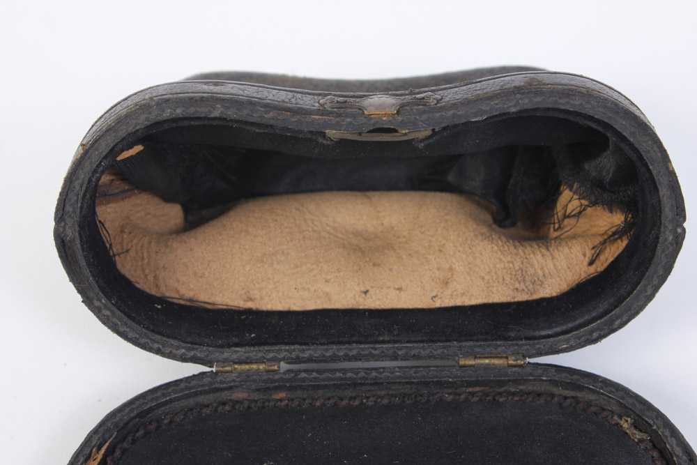 Antique Leather Binoculars Case