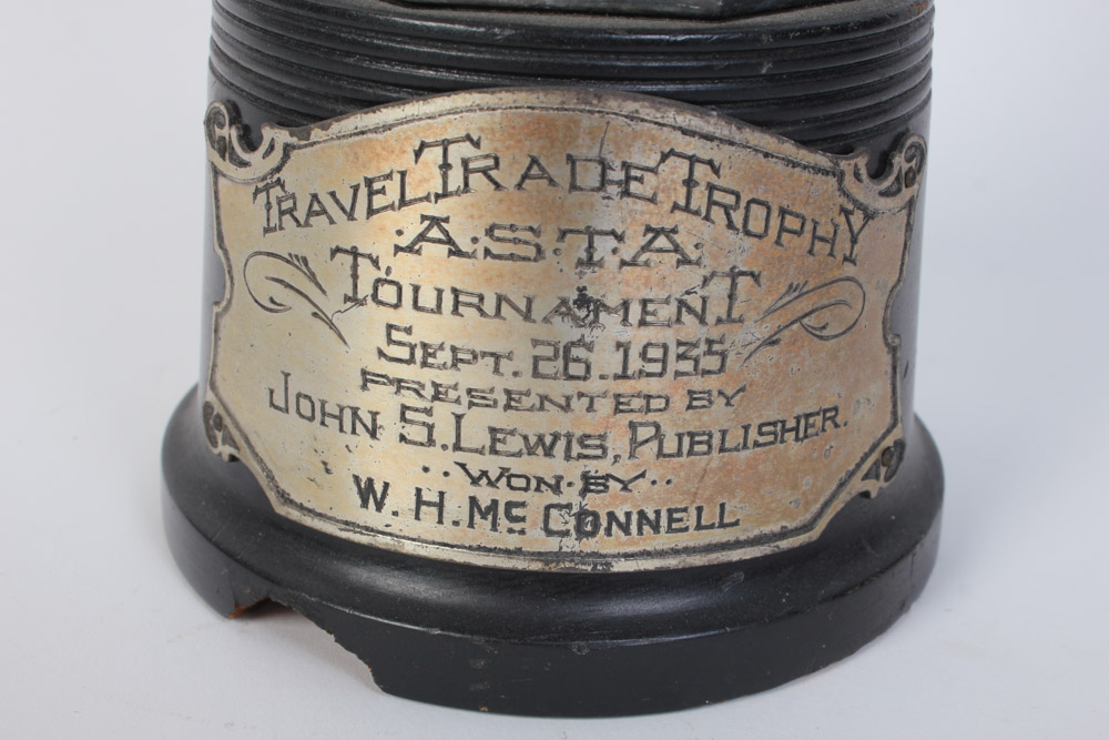 Travel Trade Trophy A.S.T.A Tournament 1935 Golf Trophy