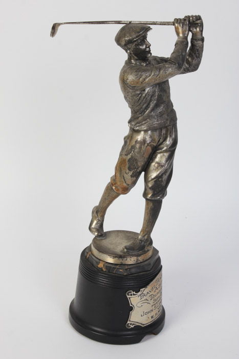 Travel Trade Trophy A.S.T.A Tournament 1935 Golf Trophy