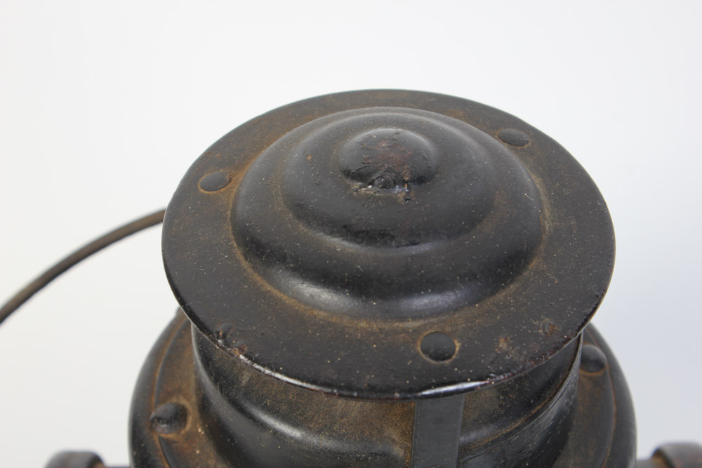 Pair of Vintage Railroad Lantern Light Fixtures