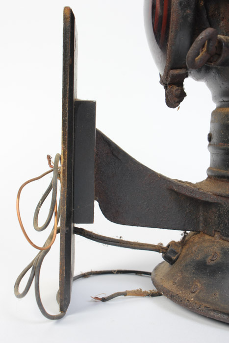 Pair of Vintage Railroad Lantern Light Fixtures