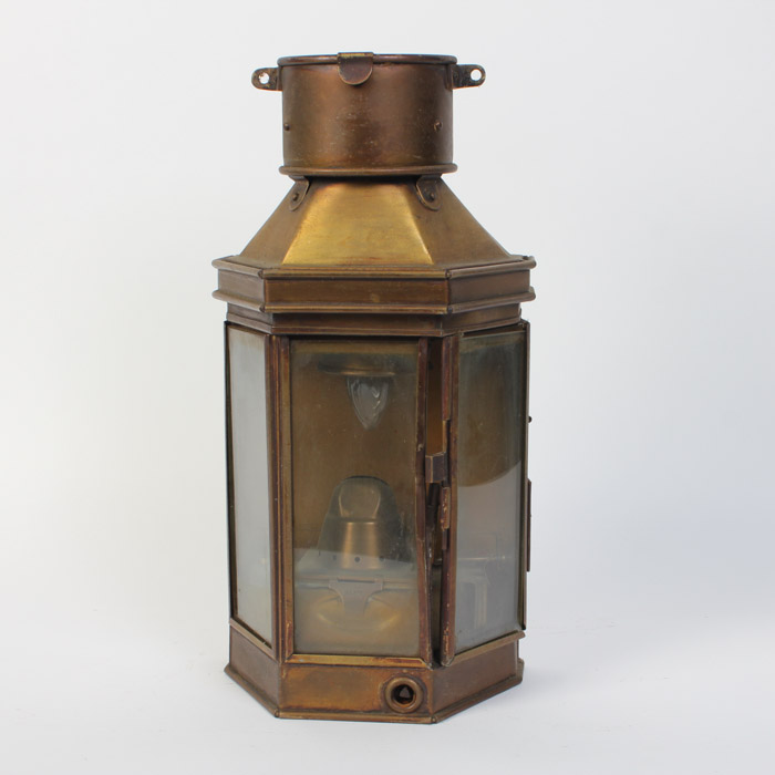 Converted Bulpitt Style Lantern Light Fixture