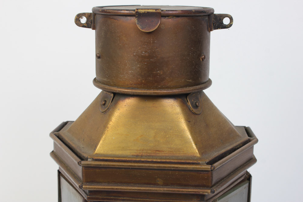 Converted Bulpitt Style Lantern Light Fixture
