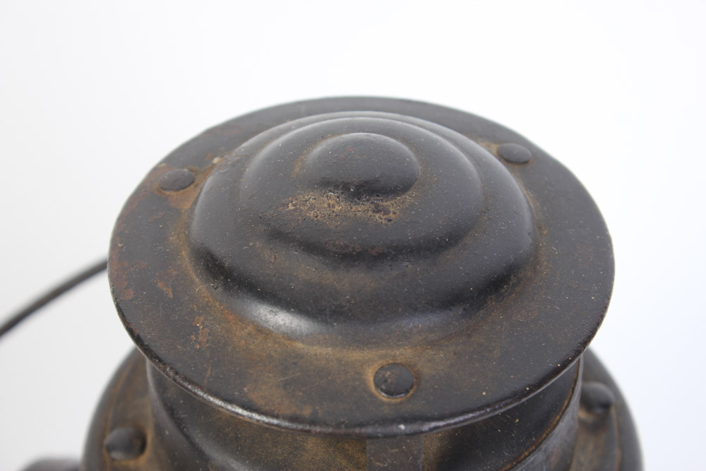 Pair of Vintage Railroad Lantern Light Fixtures