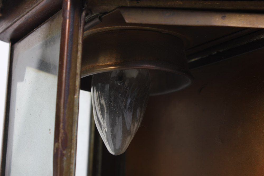 Converted Bulpitt Style Lantern Light Fixture