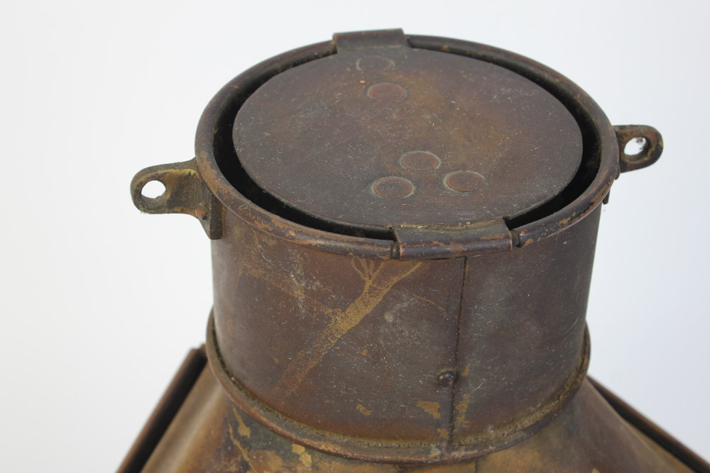 Converted Bulpitt Style Lantern Light Fixture