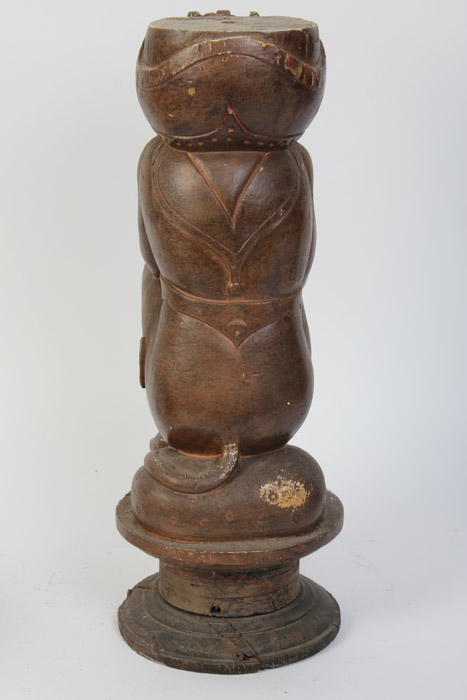 Plaster Satyr Architectural Element and Column Base