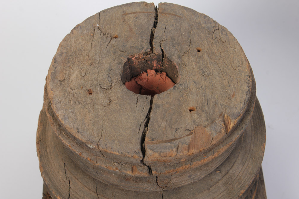 Plaster Satyr Architectural Element and Column Base