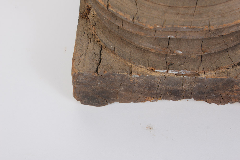 Plaster Satyr Architectural Element and Column Base