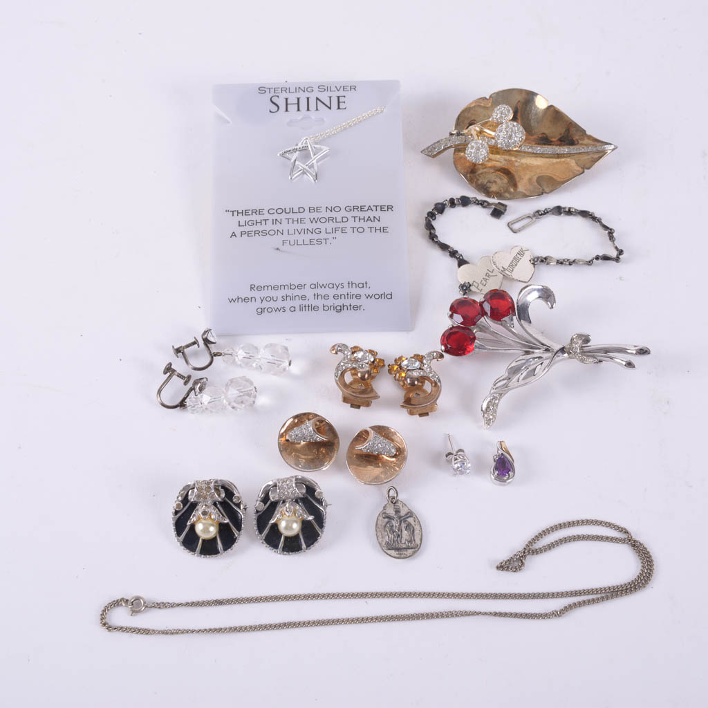 Collection of Sterling Silver Jewelry