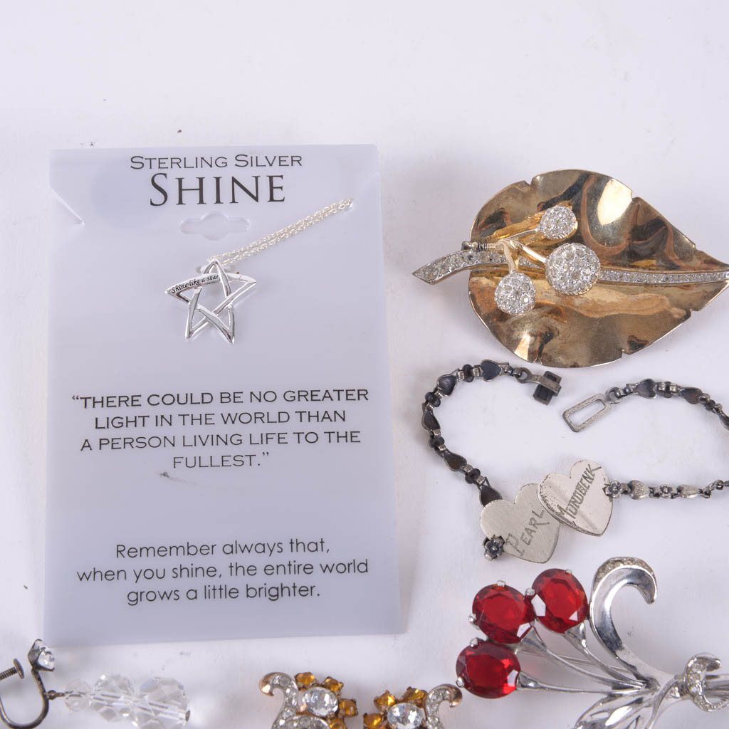 Collection of Sterling Silver Jewelry