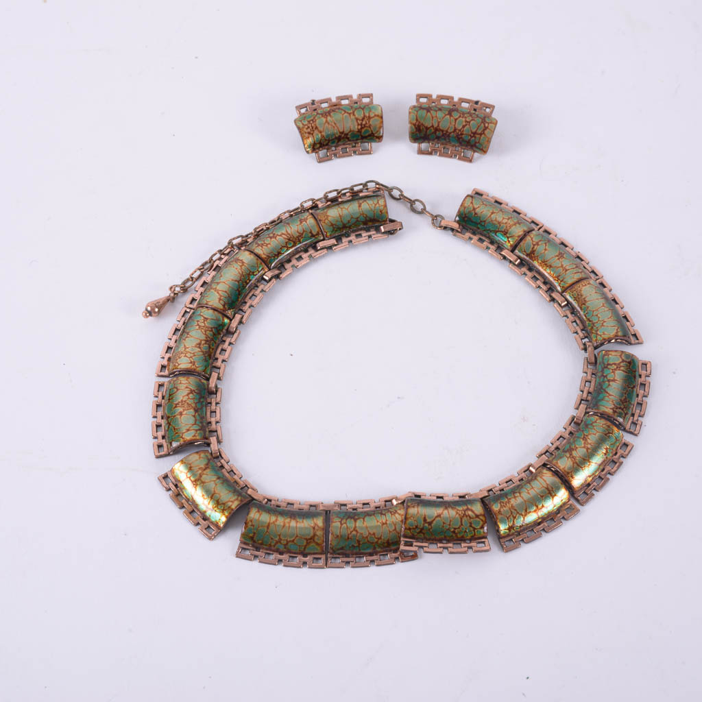 Renoir-Matisse Demi-Parure Costume Set