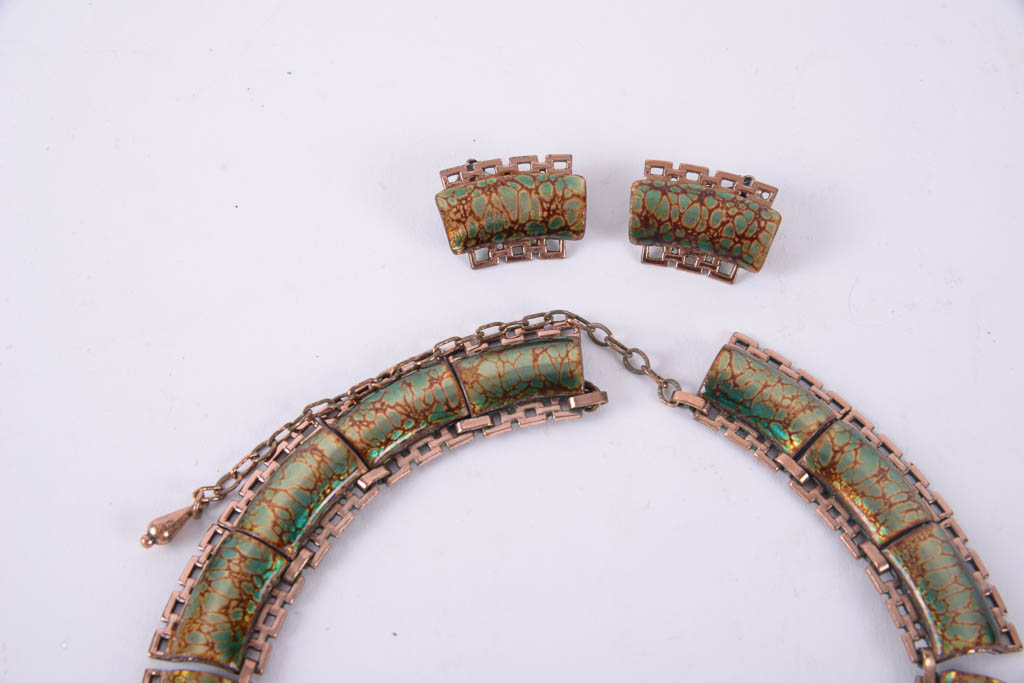 Renoir-Matisse Demi-Parure Costume Set