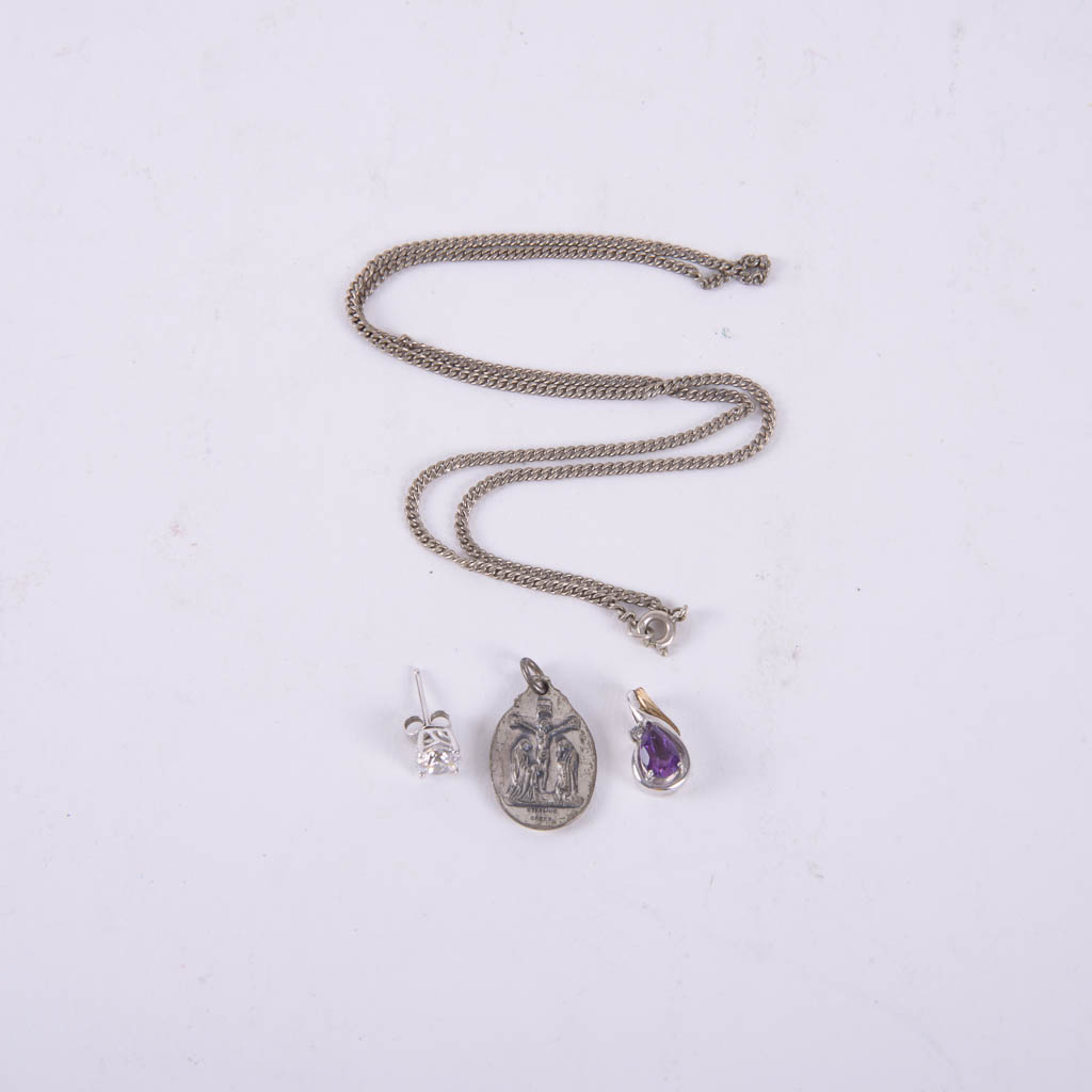 Collection of Sterling Silver Jewelry