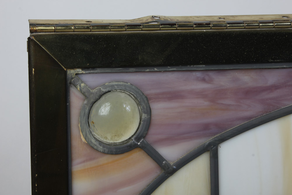 Clyde's Stained Glass Window Panel