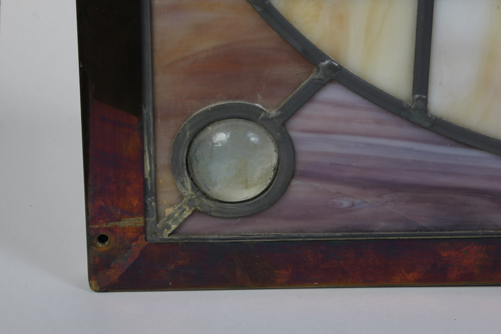 Clyde's Stained Glass Window Panel