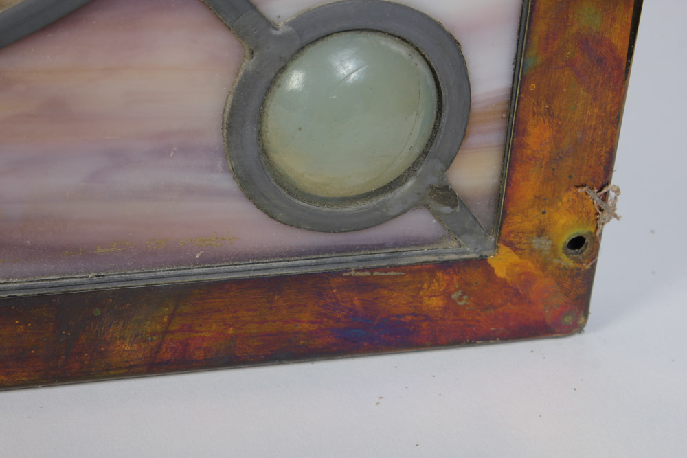 Clyde's Stained Glass Window Panel