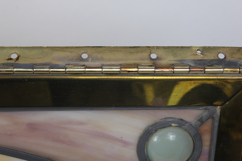 Clyde's Stained Glass Window Panel