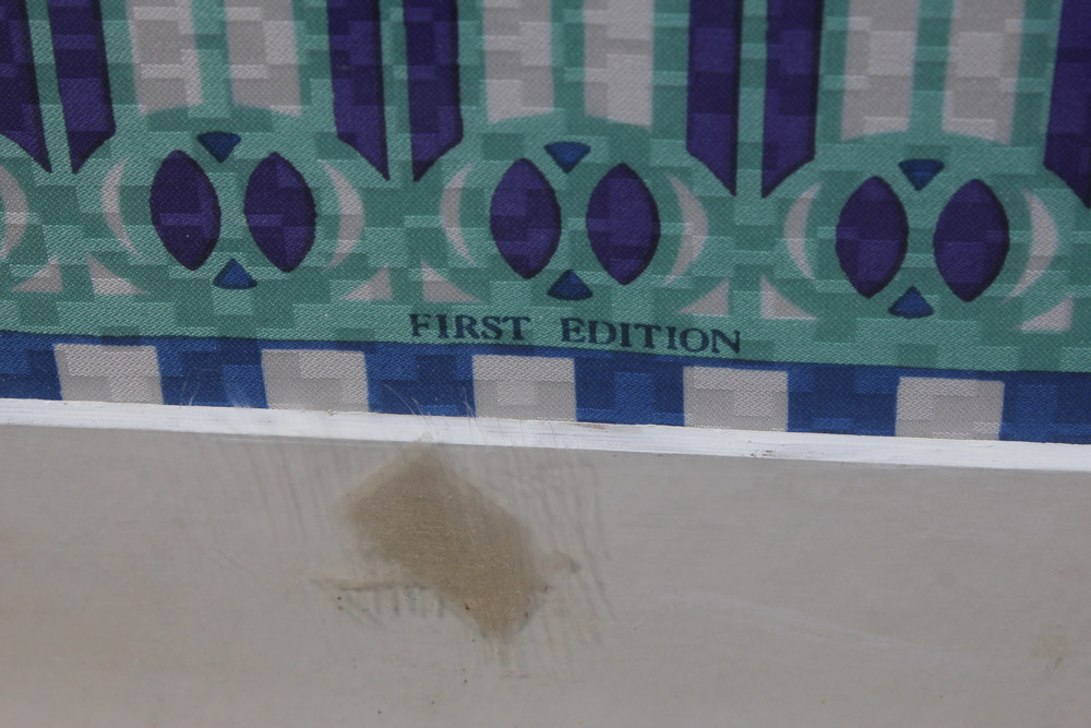 Framed First Edition Clyde's Scarf by Frankie Welch