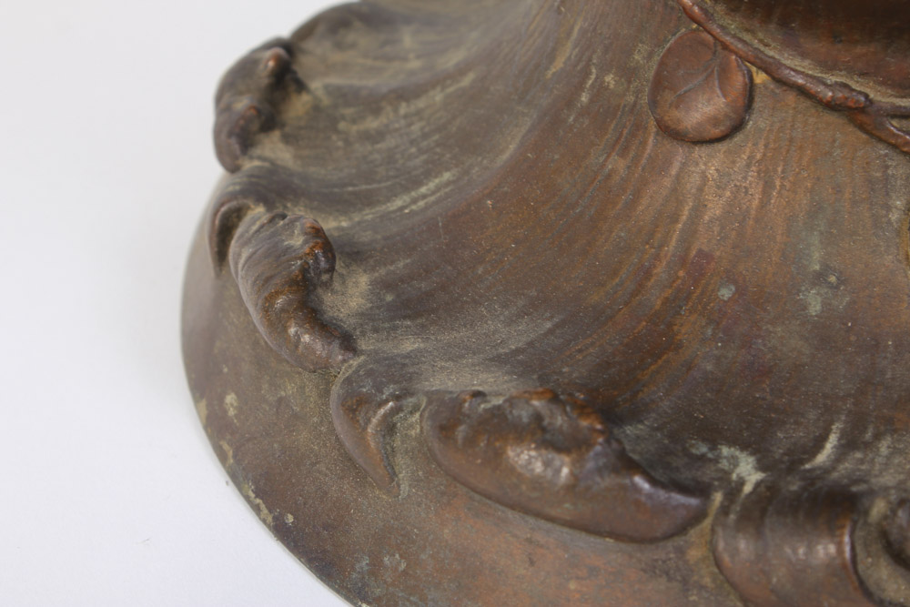 Alois Mayer Bronze Plated Copper Palace Vase