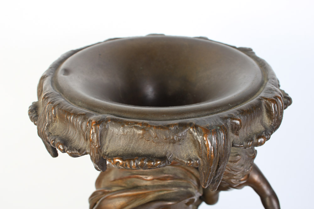 Alois Mayer Bronze Plated Copper Palace Vase