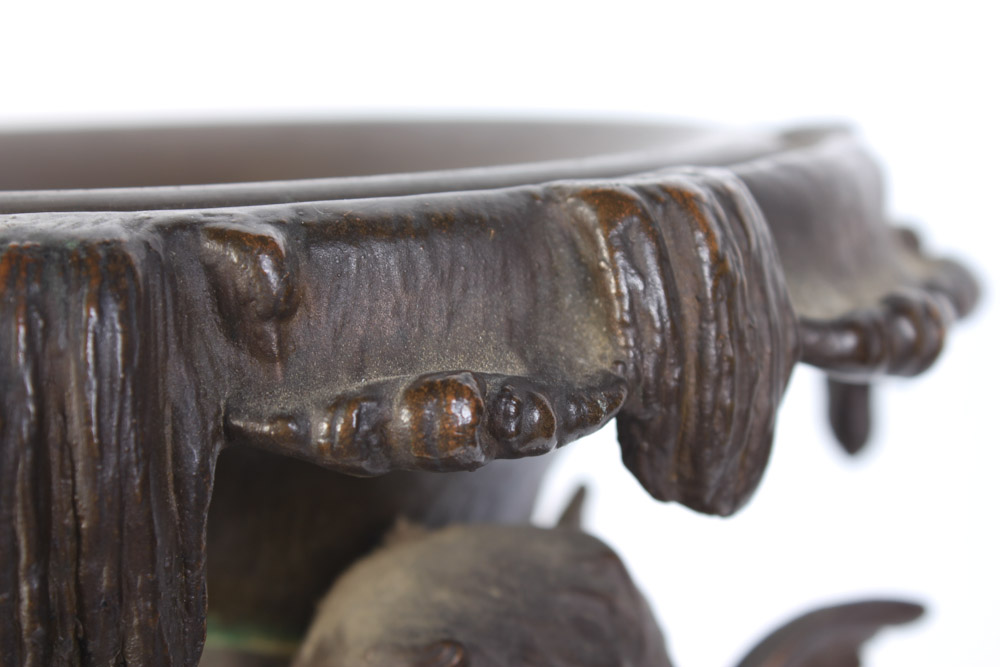 Alois Mayer Bronze Plated Copper Palace Vase