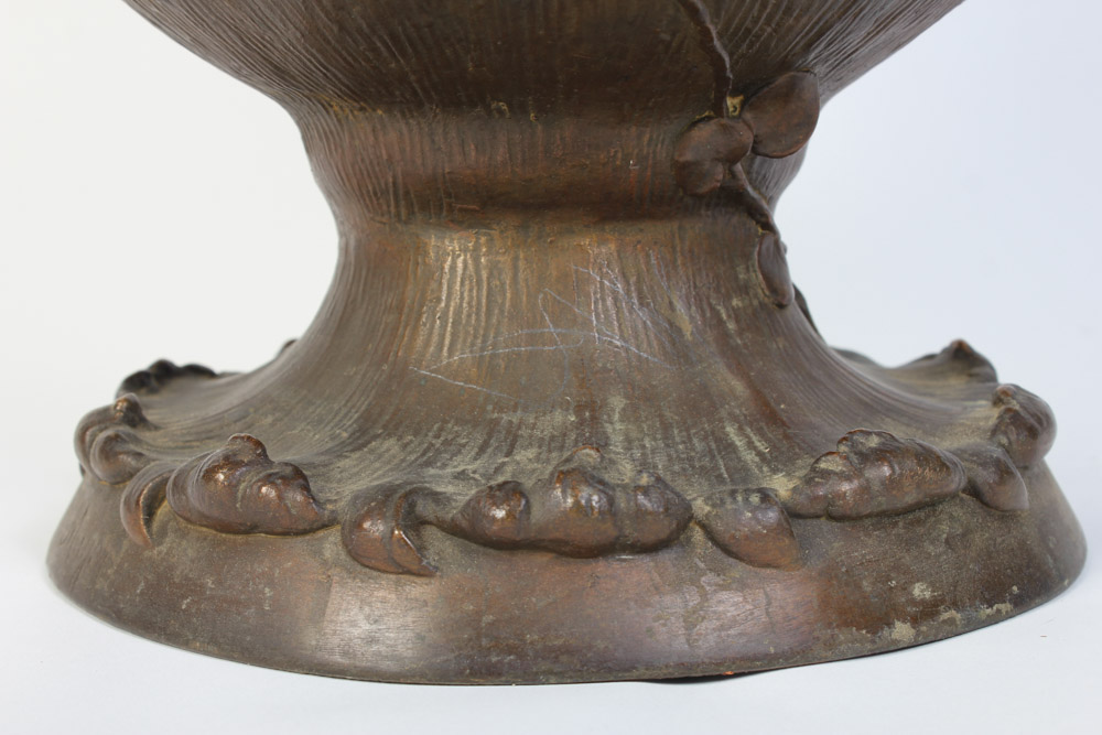 Alois Mayer Bronze Plated Copper Palace Vase