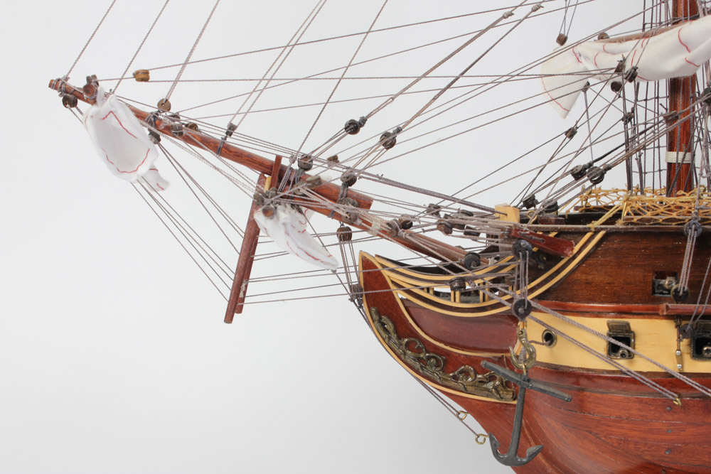 Model of the 1797 USS Constitution