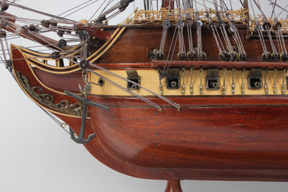 Model of the 1797 USS Constitution