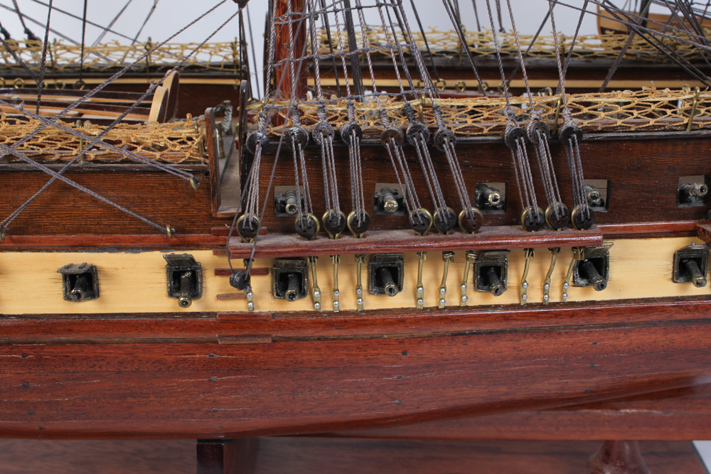 Model of the 1797 USS Constitution