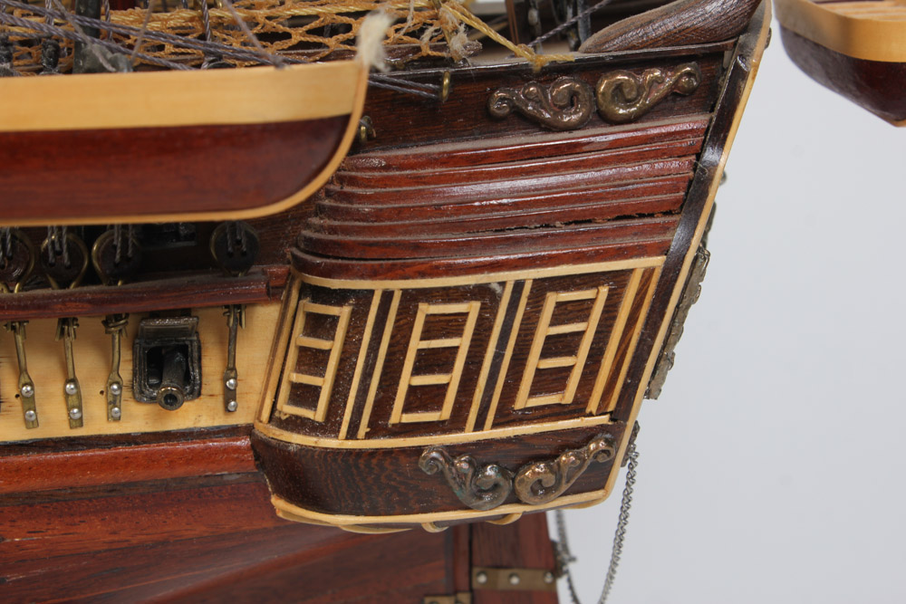 Model of the 1797 USS Constitution