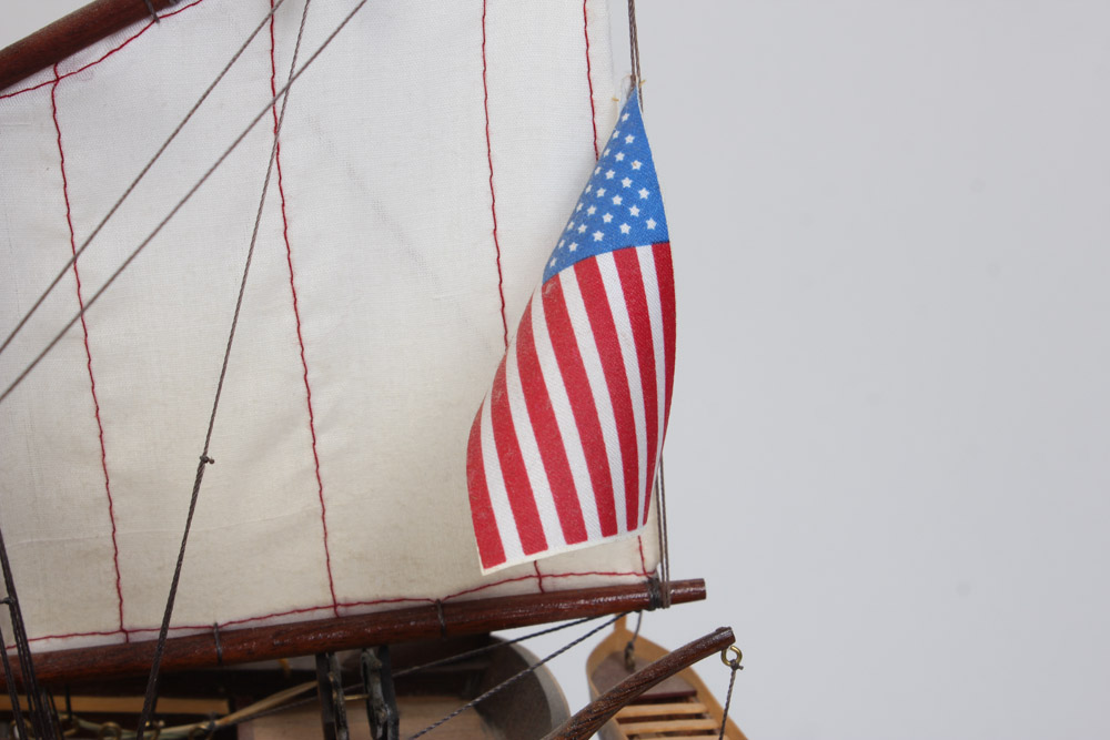 Model of the 1797 USS Constitution