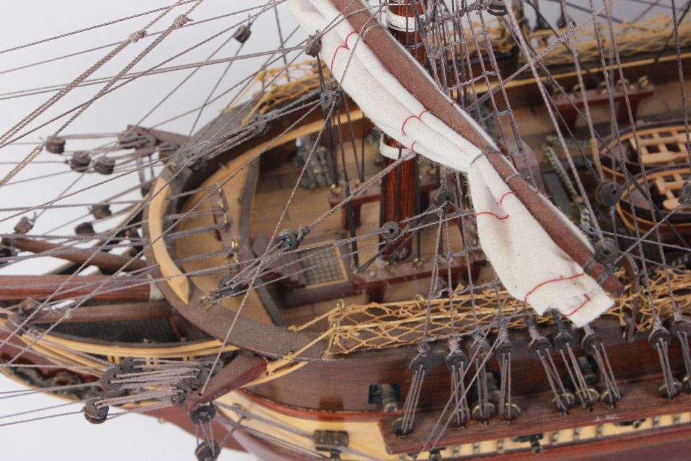 Model of the 1797 USS Constitution