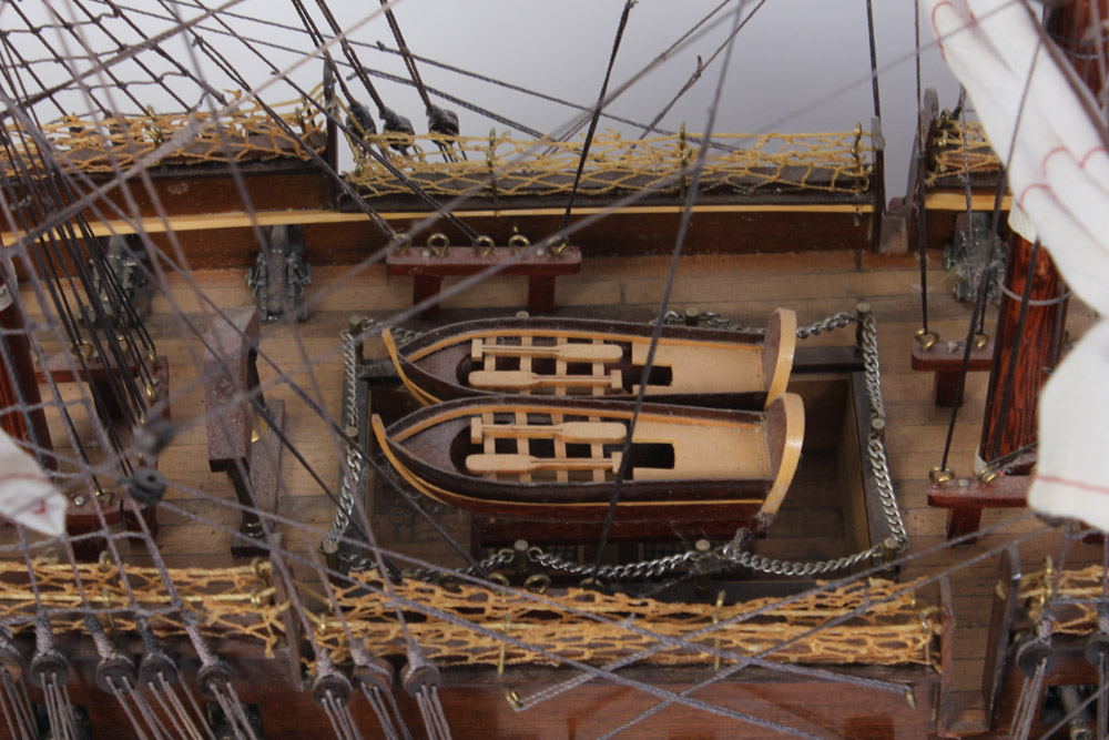 Model of the 1797 USS Constitution