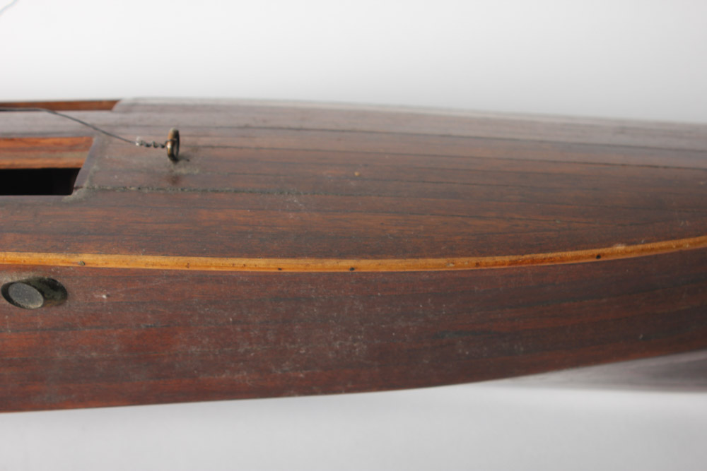 Wooden Model Speed Boat