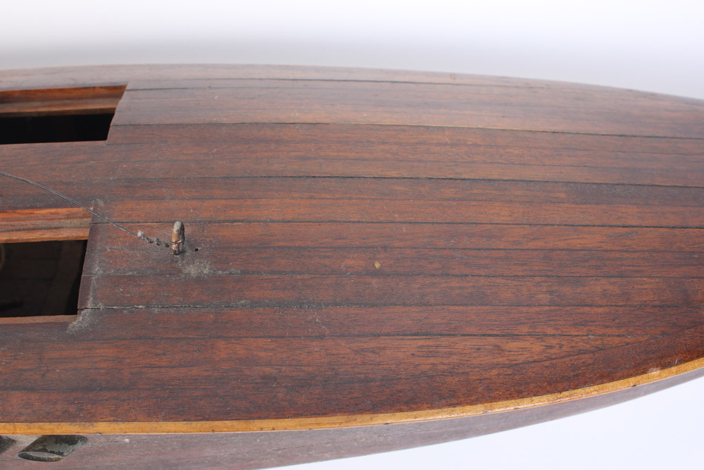 Wooden Model Speed Boat