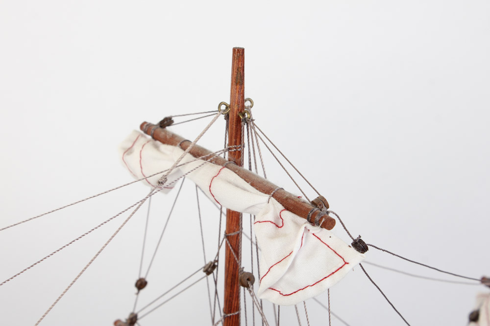 Model of the 1797 USS Constitution